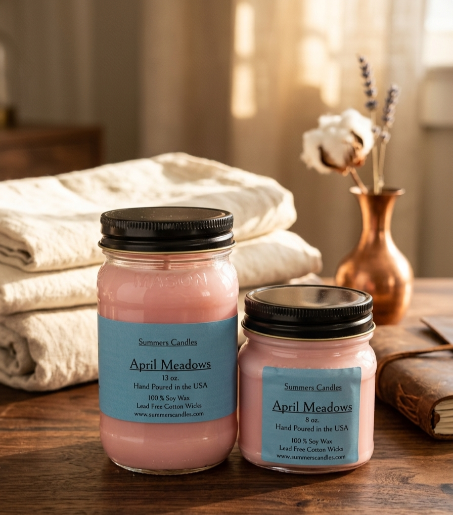 April Meadows Scented Candle