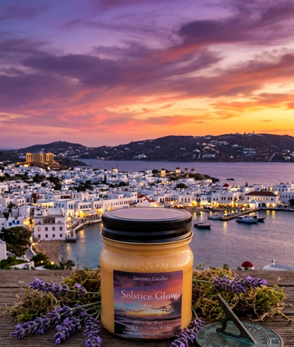 Solstice Glow Scented Candle