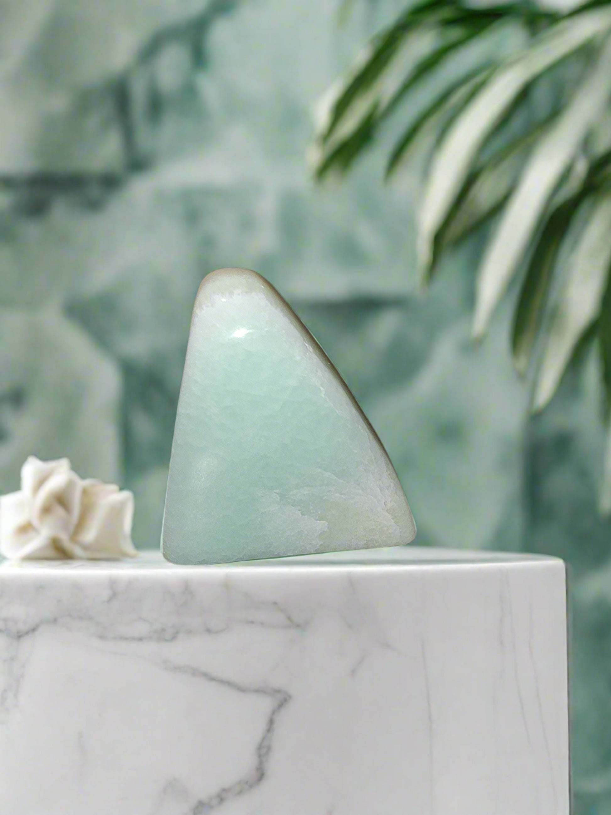 Green Jade Crystal- Summers Candles