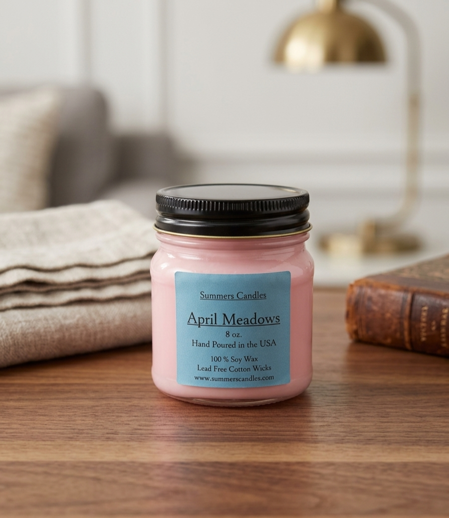 April Meadows Scented Candle