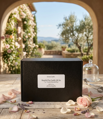 Beautiful Day Cinderella Shoe Soy Candle Gift Box