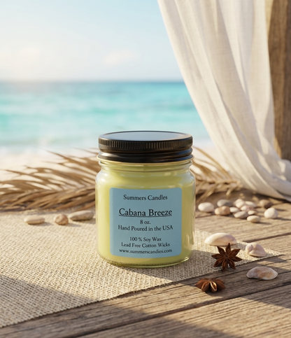 Cabana Breeze Scented Candle
