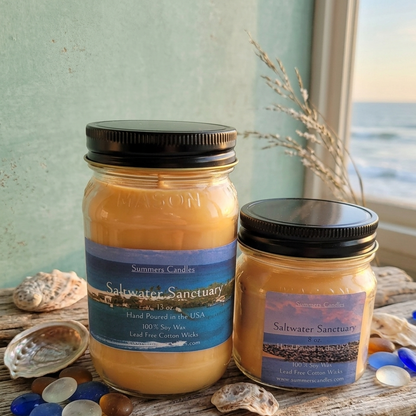 Saltwater Sanctuary Scented Candle