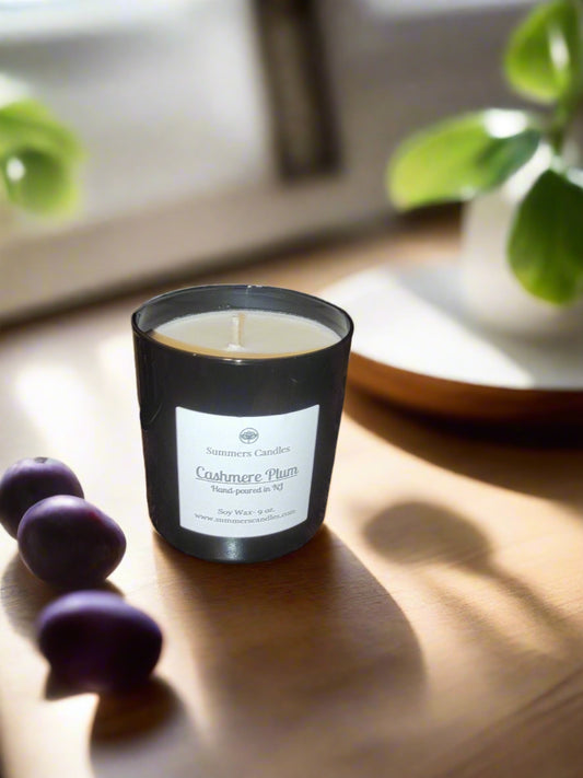 cashmere plum scented candles