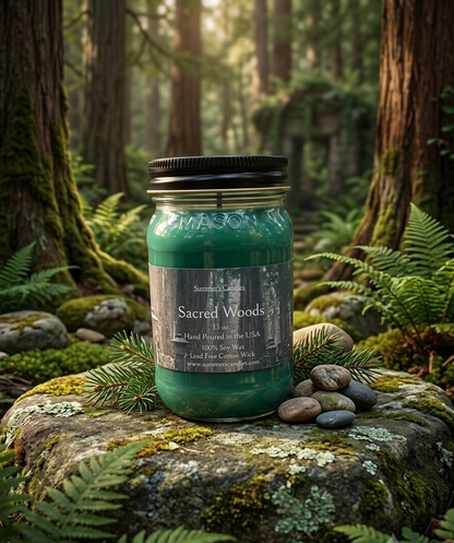 Sacred Woods Scented Candle