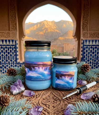Blue Atlas Scented Candle