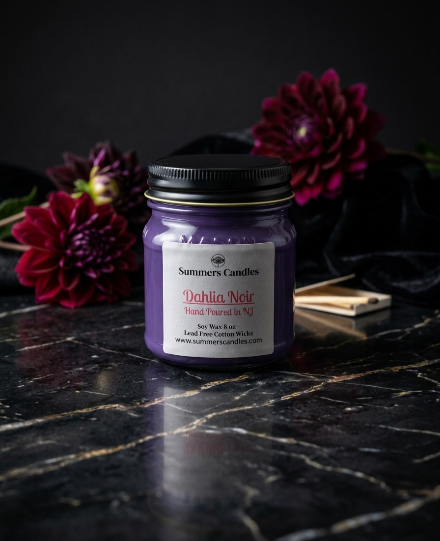 Dahlia Noir Scented Candle