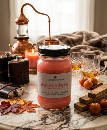 Apple Maple Bourbon Scented Candle