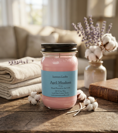 April Meadows Scented Candle