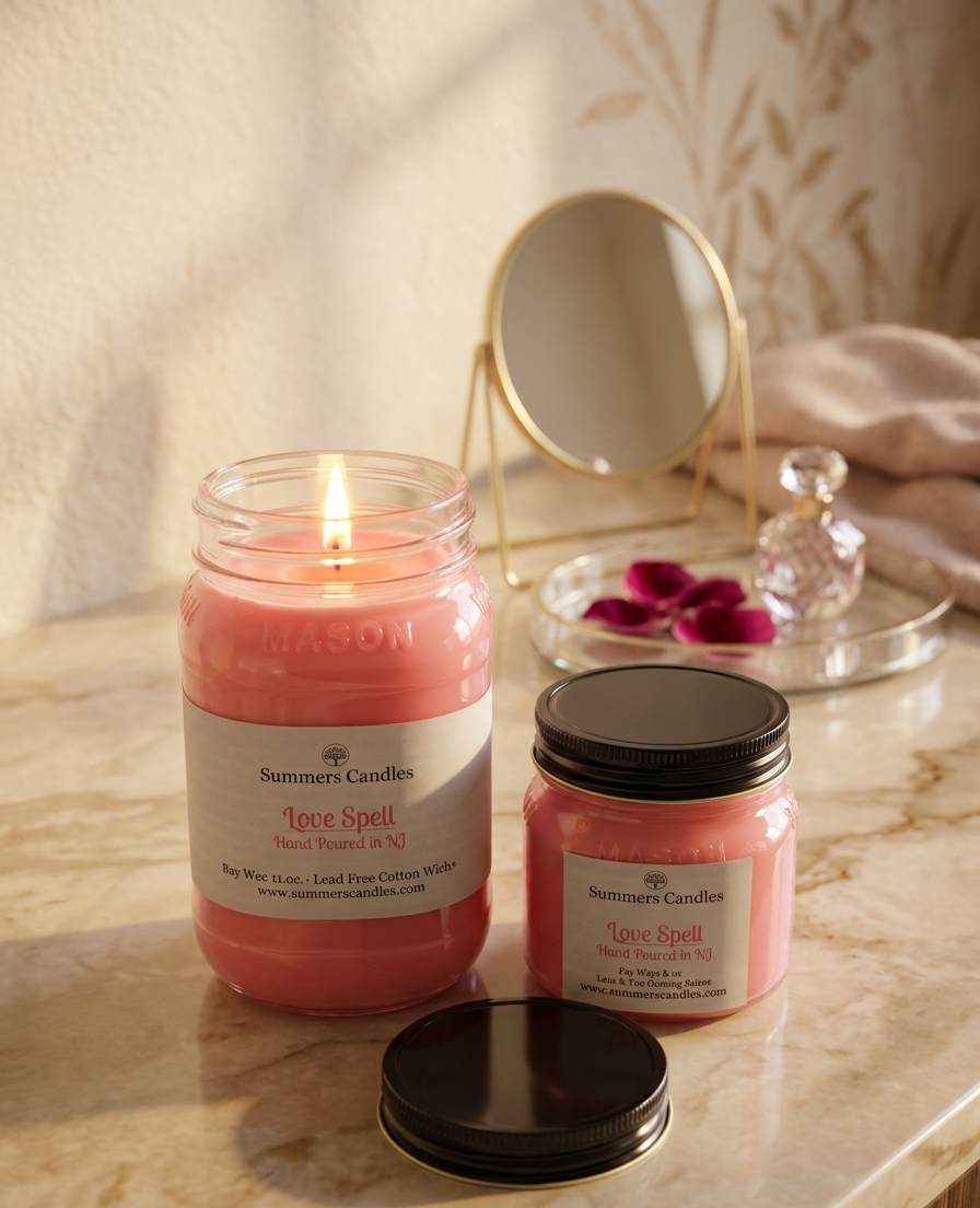 Love Spell Scented Candles - Summers Candles