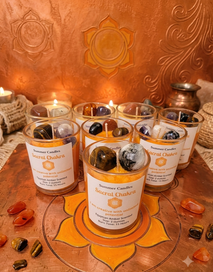 7 Piece Chakra Candle Gift Box