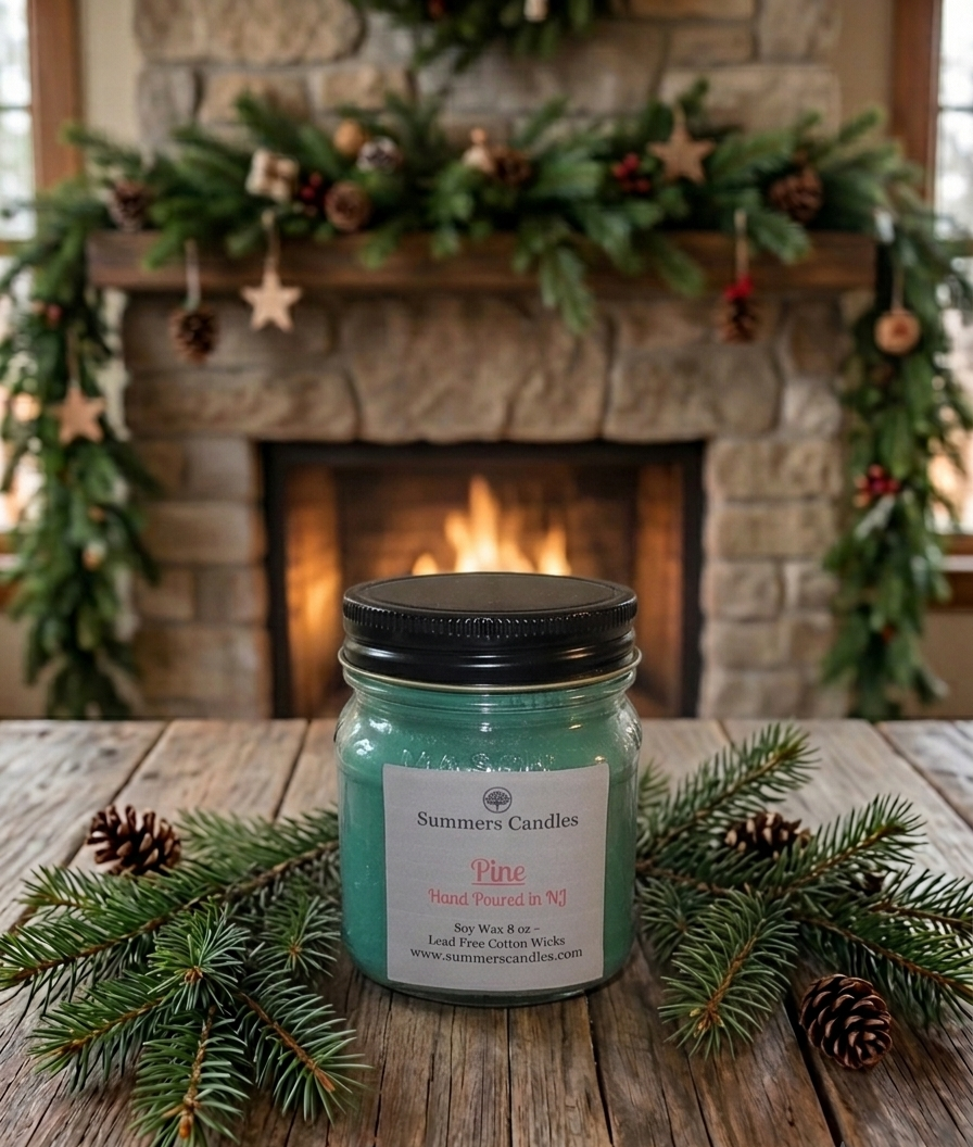 Fresh Pine Scented Candles - Summers Candles