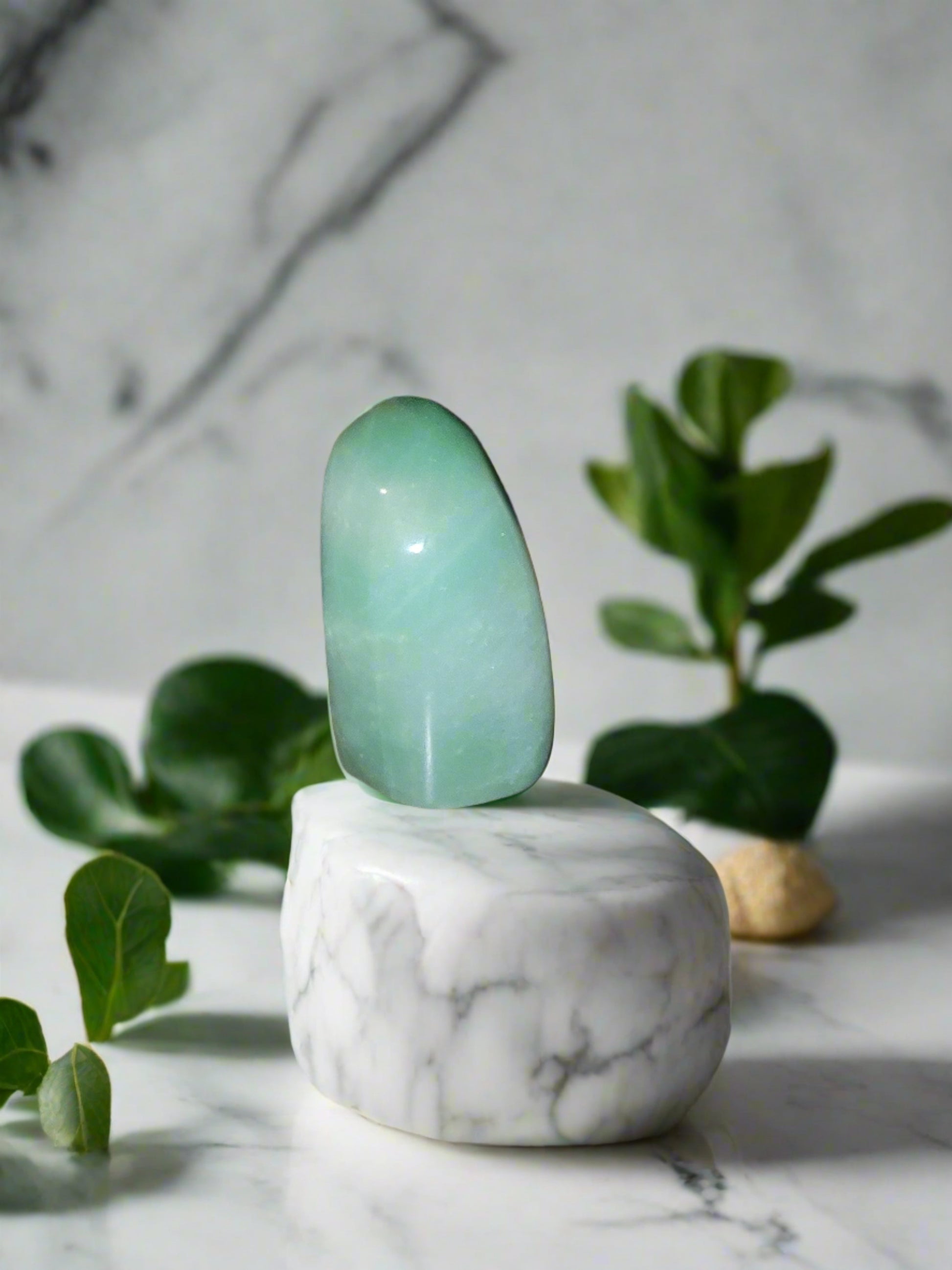 Green Adventurine Crystal- Summers Candles