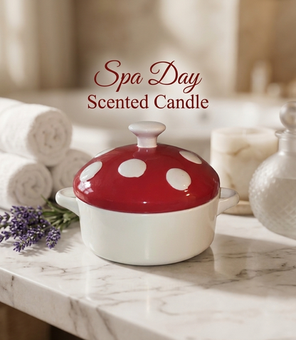 Spa Day Scented Soy Candle Gift Boxed