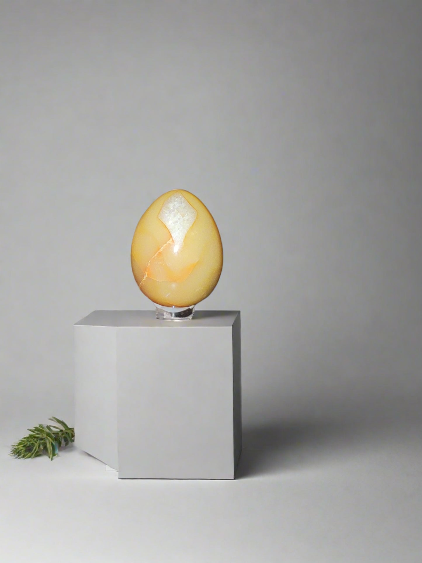 Carnelian Egg Shaped Crystal-Summers Candles