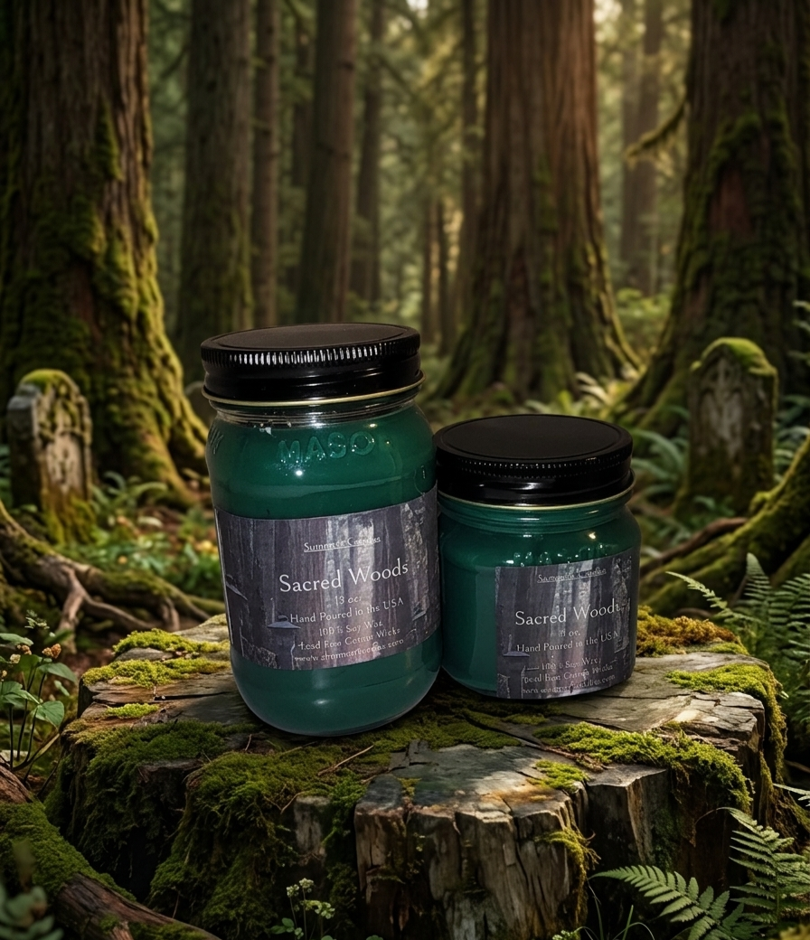 Sacred Woods Scented Candle