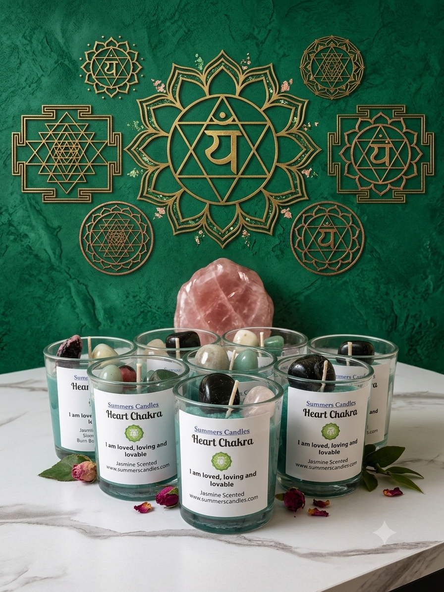 7 Piece Chakra Candle Gift Box