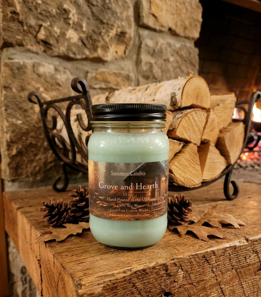 Grove and Hearth Scented Candle