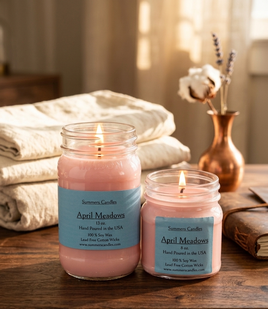April Meadows Scented Candle