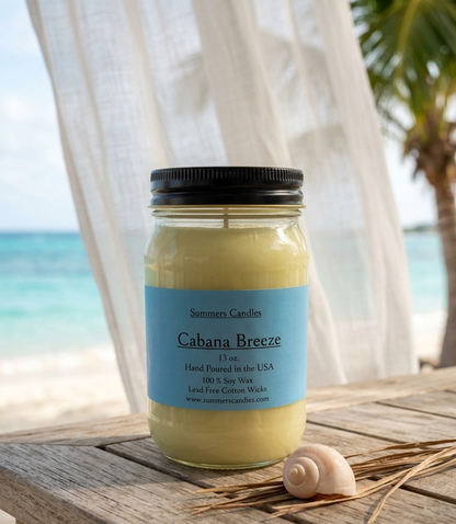 Cabana Breeze Scented Candle