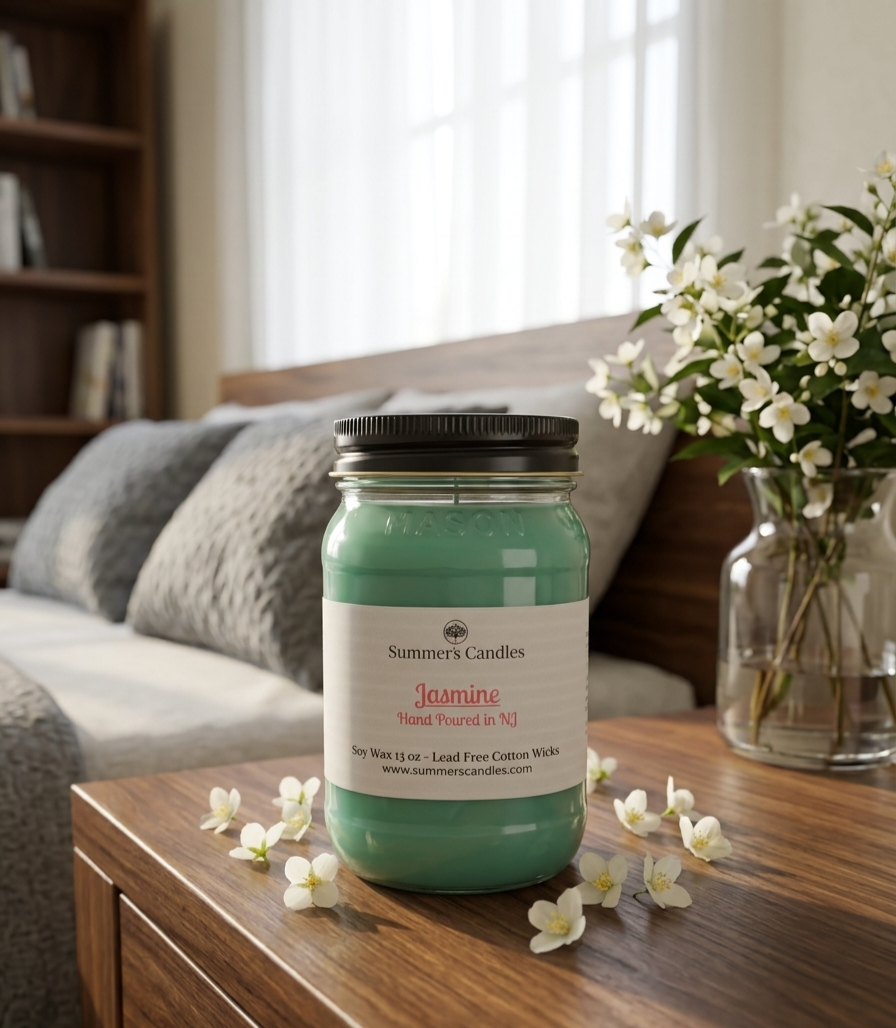 Jasmine Scented Candles - Summers Candles