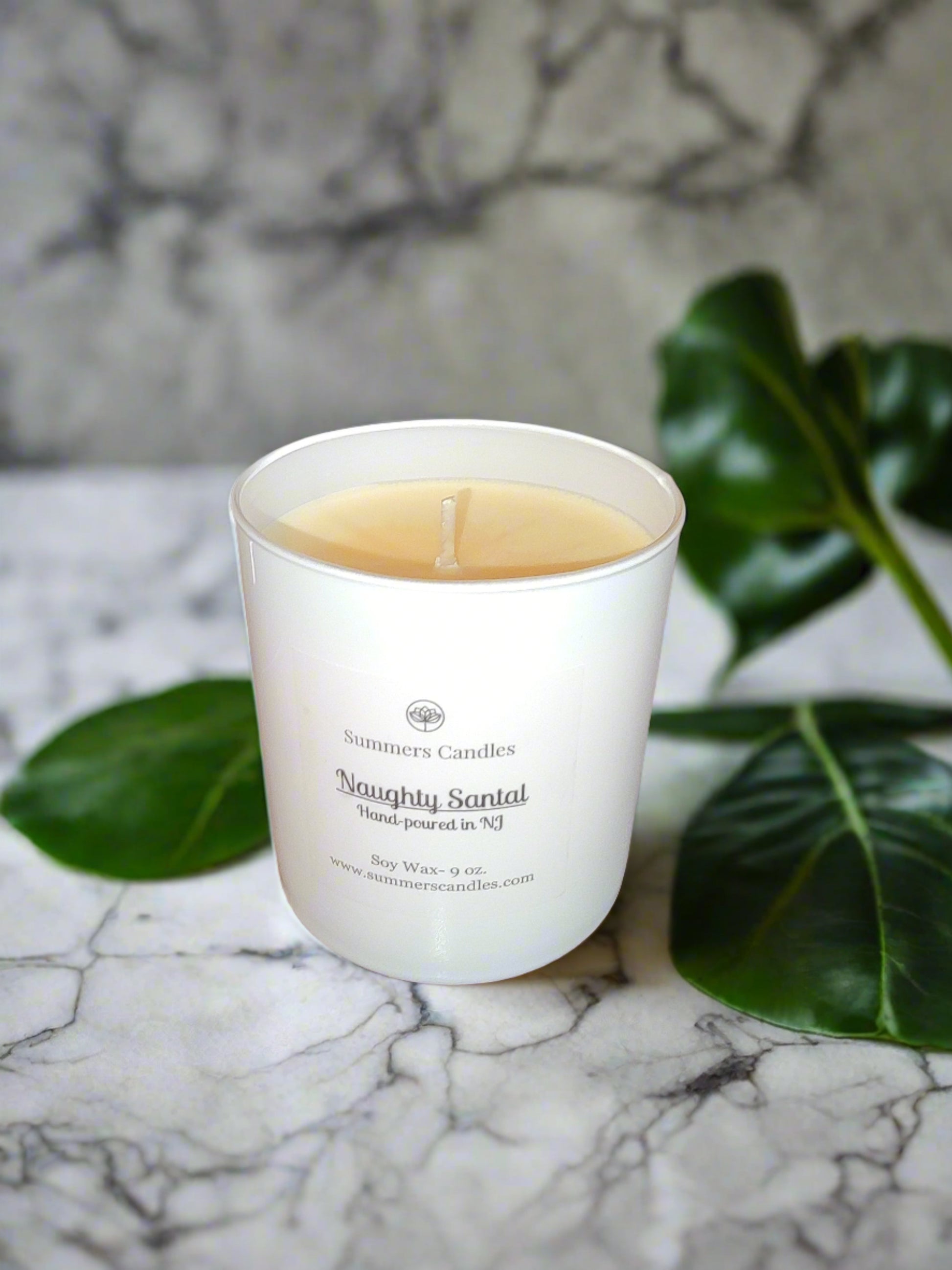 santal scented candles