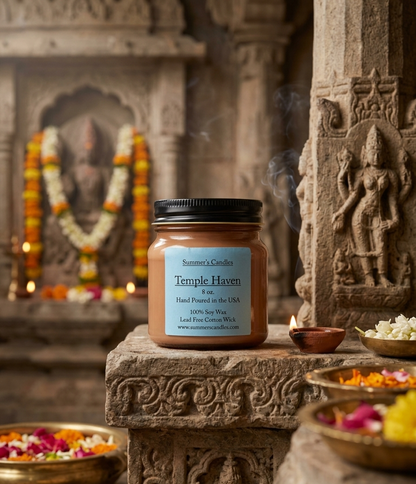 Temple Haven Scented Candle