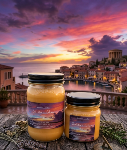Solstice Glow Scented Candle