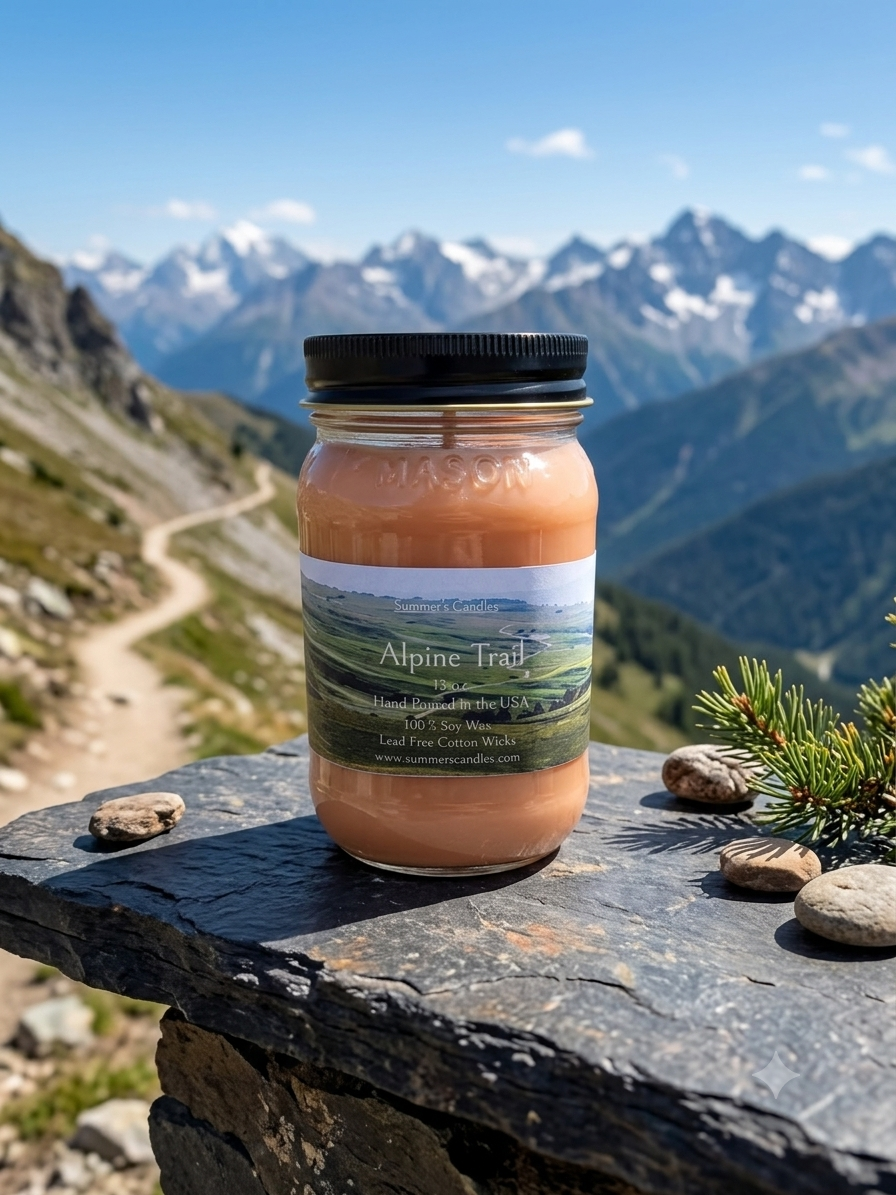Alpine Trail Scented Candle