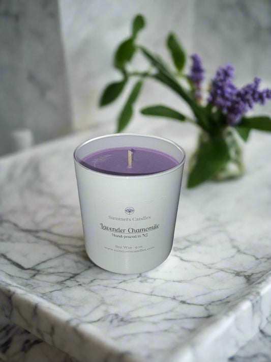 lavender scented candle