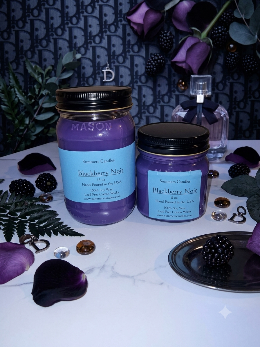 Blackberry Noir Scented Candle