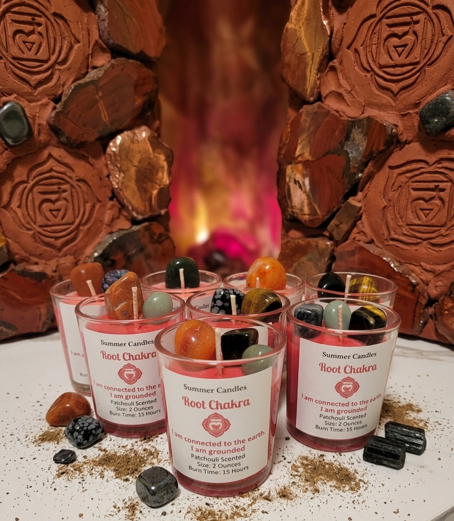 7 Piece Chakra Candle Gift Box