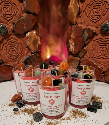 7 Piece Chakra Candle Gift Box