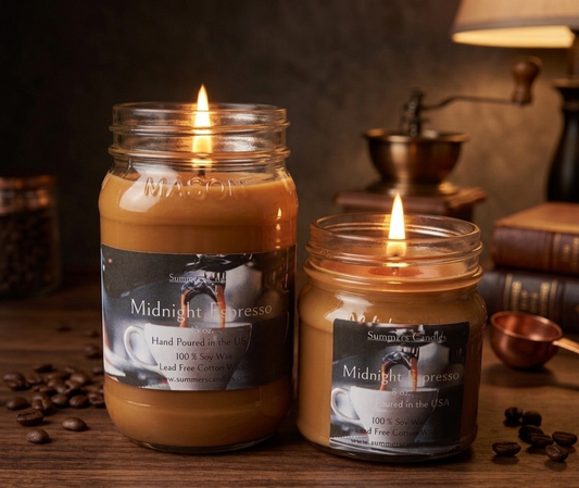 Midnight Espresso Scented Candles