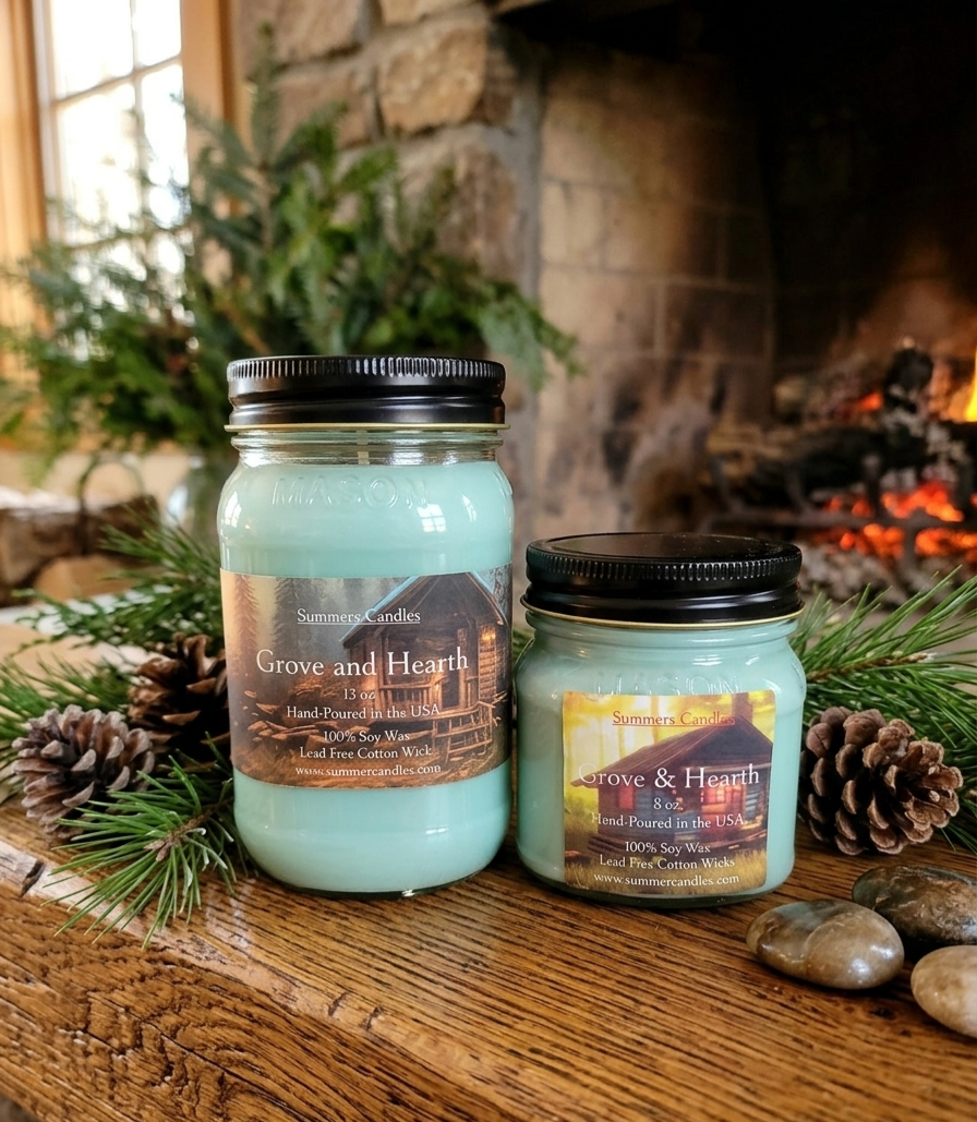 Grove and Hearth Scented Candle
