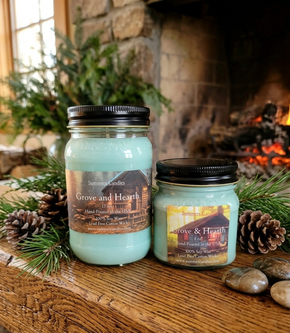 Grove and Hearth Scented Candle