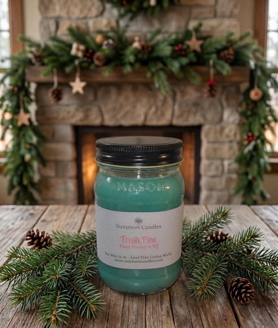 Fresh Pine Scented Candles - Summers Candles
