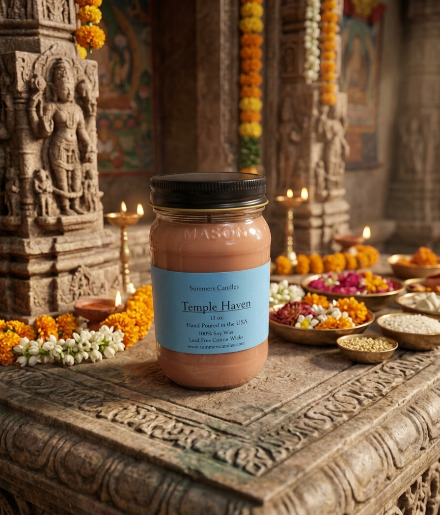Temple Haven Scented Candle