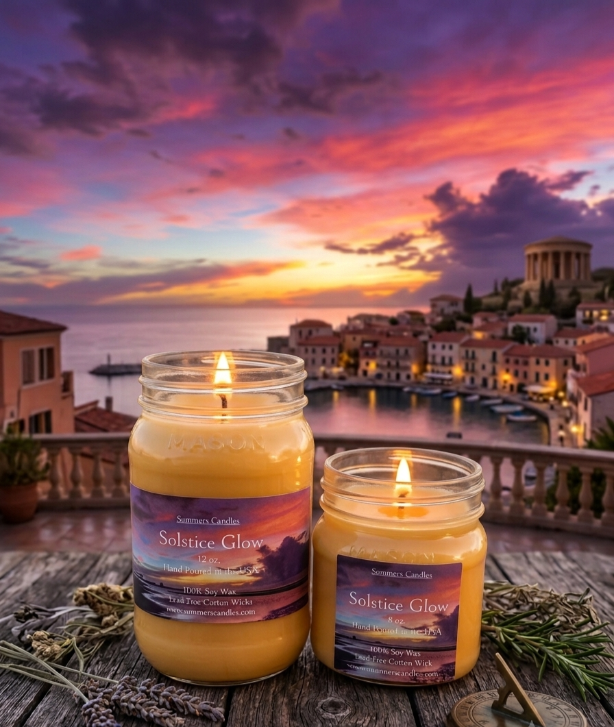 Solstice Glow Scented Candle