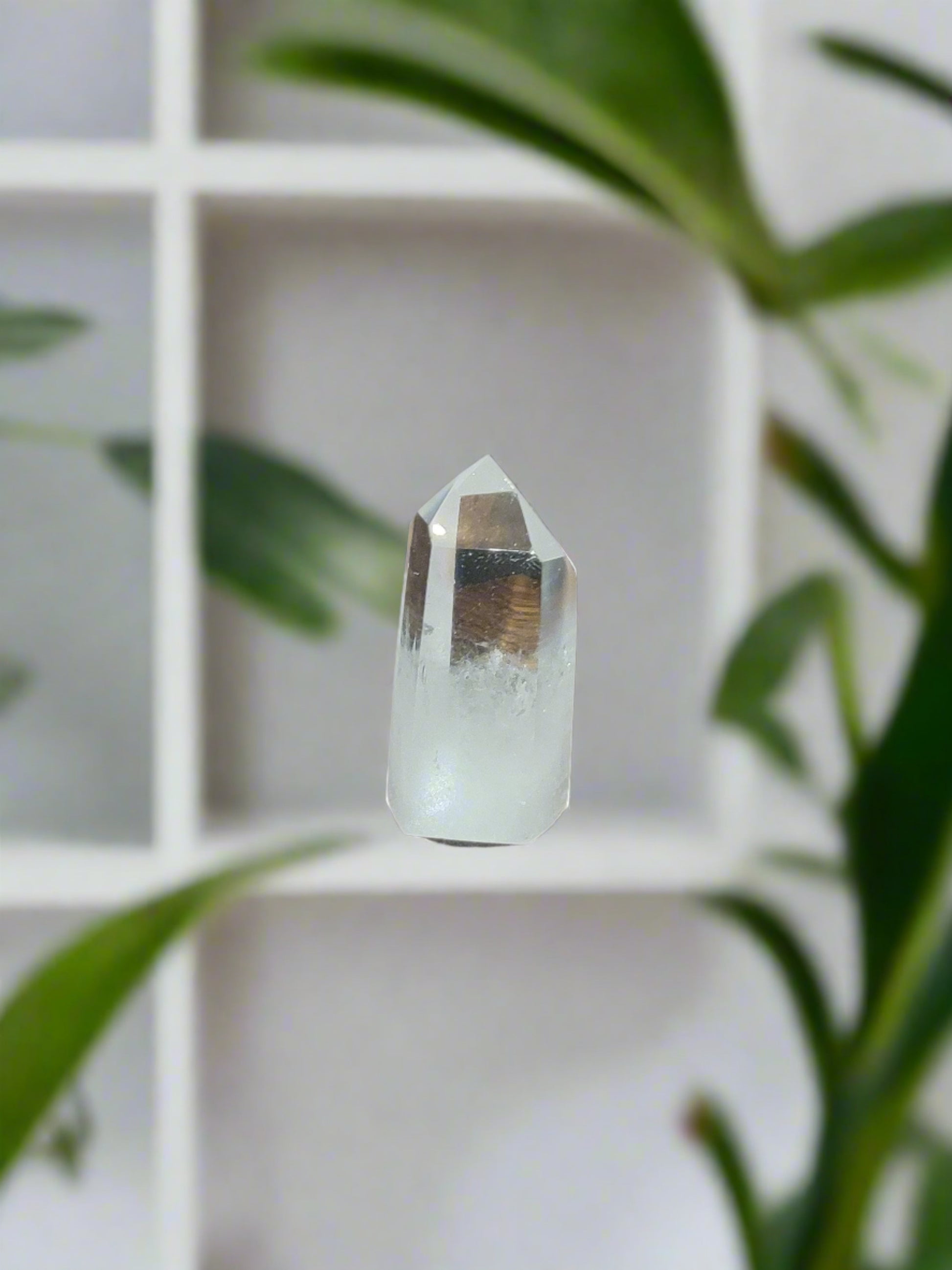 Clear Quartz Crystal Tower  - Summers Candles 