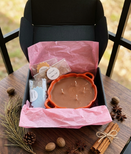 Pumpkin Spice Ceramic Candle Gift Box - Summers Candles
