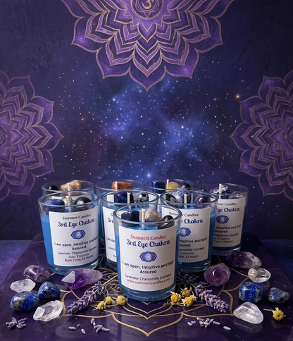 7 Piece Chakra Candle Gift Box
