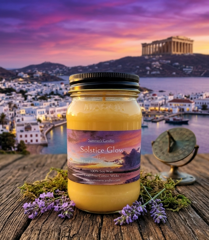 Solstice Glow Scented Candle