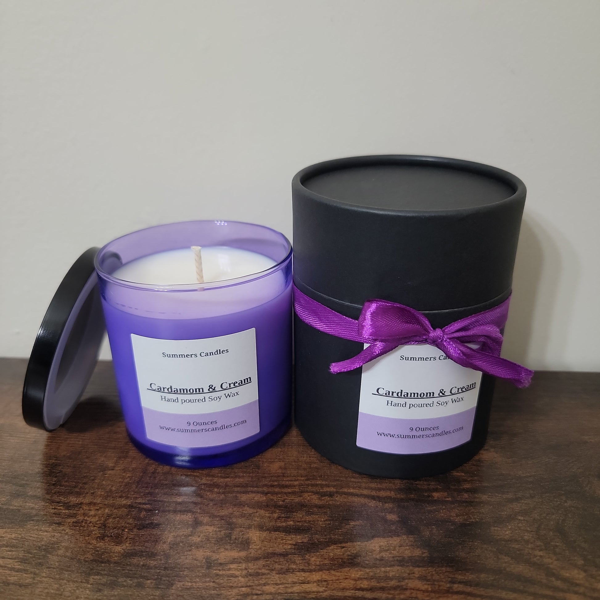 Cardamom and Cream Scented Candle